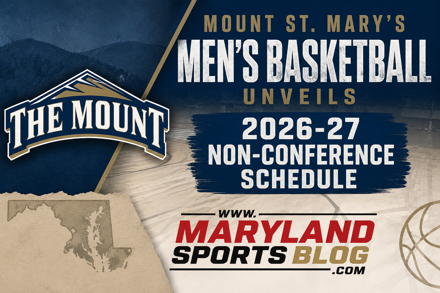 Mount St. Mary’s Men’s Basketball Unveils Challenging 2026-27 Non-Conference Schedule