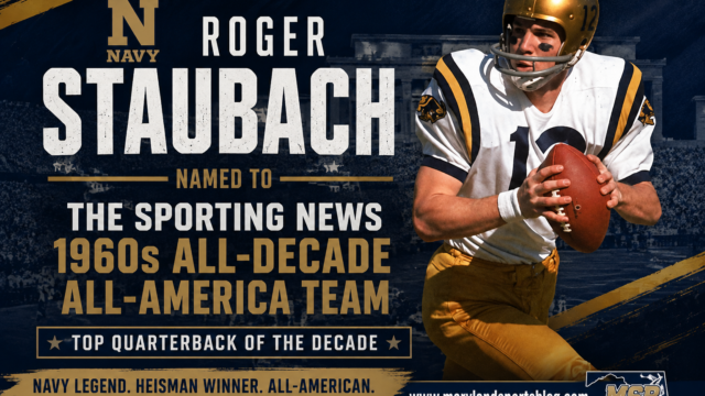 Roger Staubach Earns Another Historic Honor with Sporting News All-Decade All-America Selection
