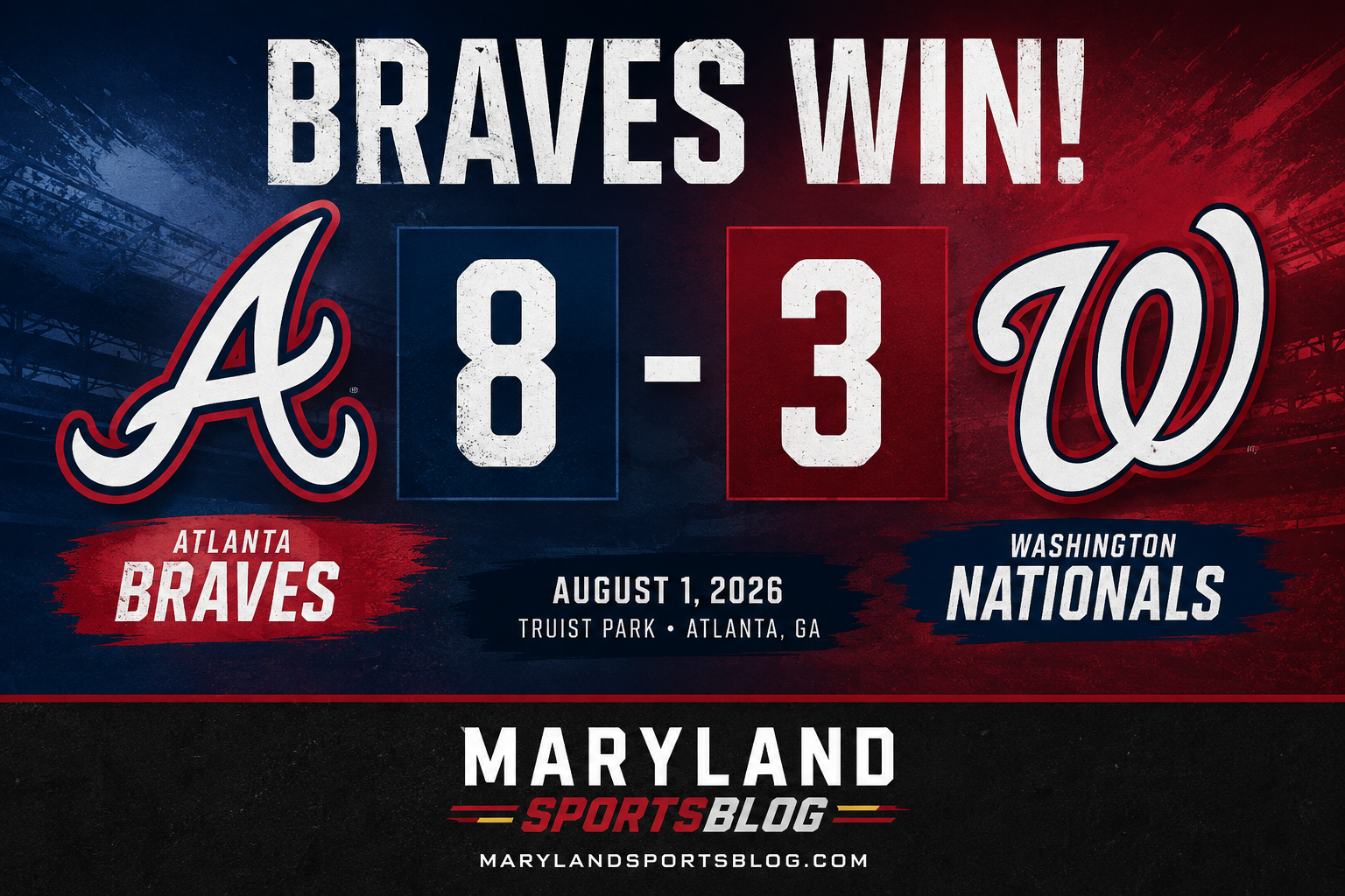 Braves 8, Nationals 3: Atlanta Cruises Past Washington Behind Dominant Pitching