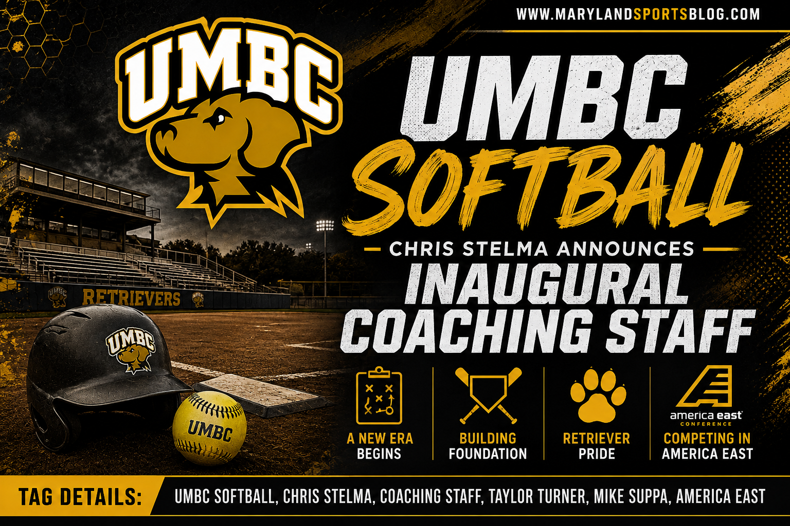 UMBC Softball Builds New Foundation as Chris Stelma Announces Coaching Staff
