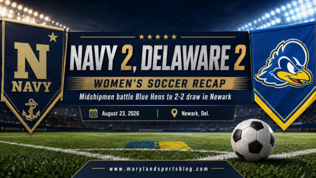 Navy Women’s Soccer Battles Delaware to 2-2 Draw on the Road