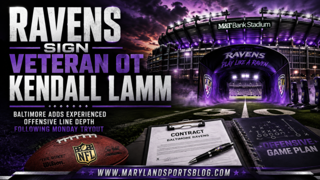 Ravens Sign Veteran Tackle Kendall Lamm After Monday Tryout