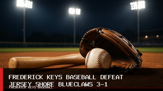 Frederick Keys Defeat Jersey Shore BlueClaws 3-1