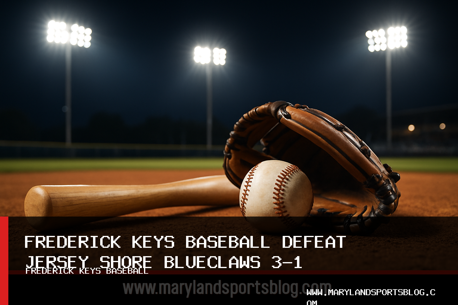 Frederick Keys Baseball Defeat Jersey Shore BlueClaws 3-1 featured image