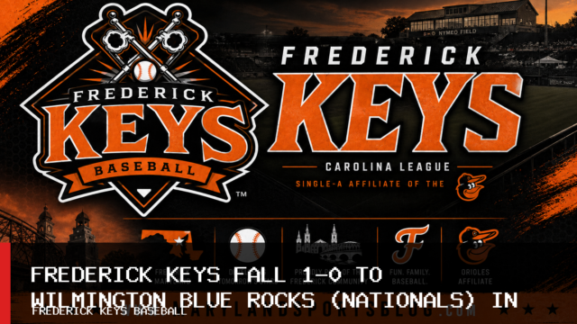 Frederick Keys Fall 1-0 to Wilmington Blue Rocks in Game Six
