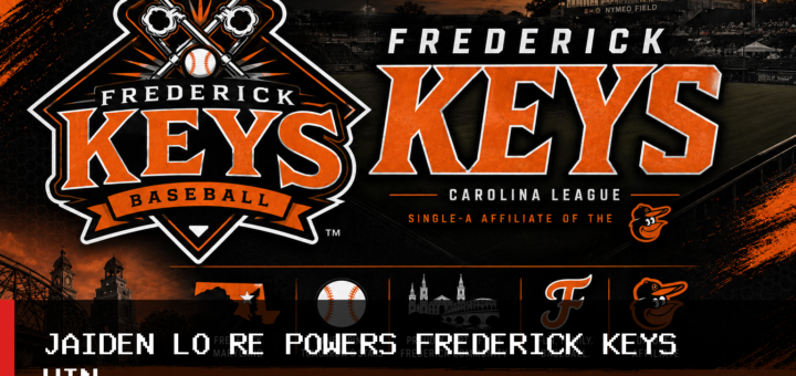 Frederick Keys Men's Baseball Defeats Asheville Tourists 6-3 in Jaiden Lo Re's Debut featured image