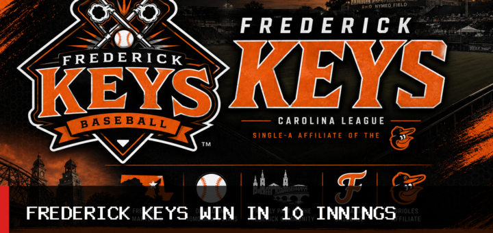 Frederick Keys Win 5-4 in 10 Innings Over Bowling Green Hot Rods (Rays) featured image