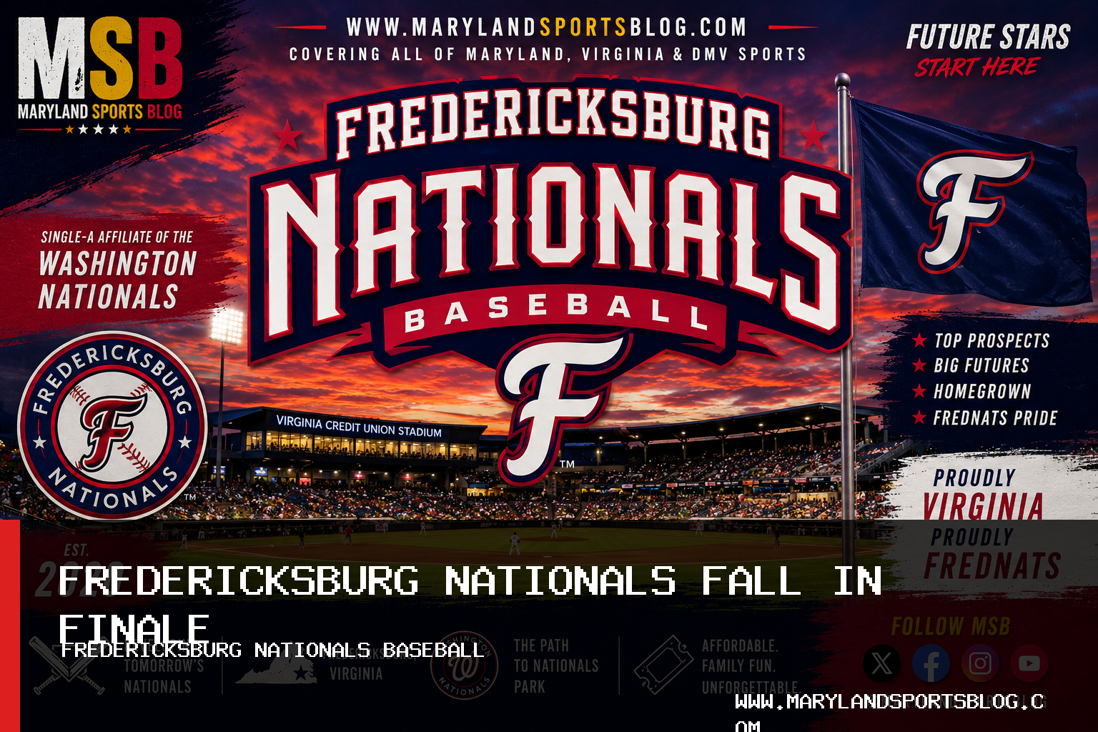 Fredericksburg Nationals Fall 17-4 to Kannapolis Cannon Ballers Despite Coy James Home Run featured image