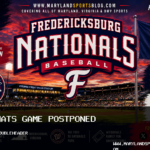 Fredericksburg Nationals Game Against Wilson Warbirds Postponed to Sept. 3 Doubleheader
