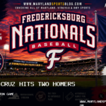 Fredericksburg Nationals Juan Cruz Hits Two Home Runs in 5-0 Win Over Kannapolis Cannon Ballers