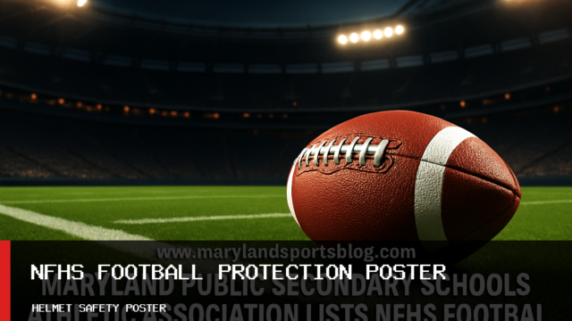 Maryland Public Secondary Schools Athletic Association Lists NFHS Football Protection Poster