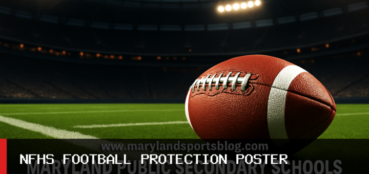 Maryland Public Secondary Schools Athletic Association Lists NFHS Football Protection Poster featured image