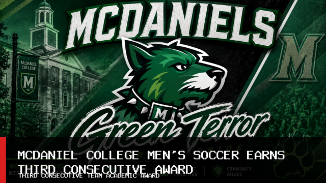 McDaniel College men’s soccer team earns third consecutive United Soccer Coaches College Team Academic Award