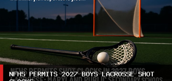 NFHS Permits Shot Clocks in 2027 Boys Lacrosse; Maryland Public Secondary Schools Athletic Association Adoption Unconfirmed featured image