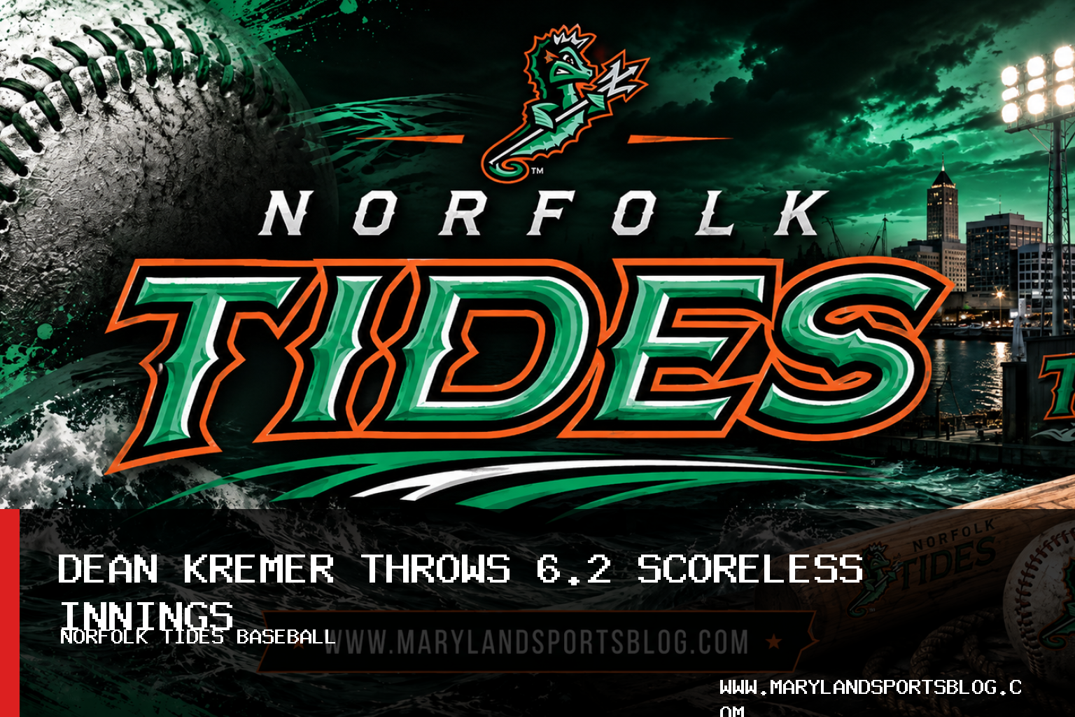 Norfolk Tides Fall 4-1 to Durham Bulls Despite Dean Kremer’s 6.2 Scoreless Innings featured image
