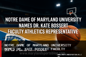 Notre Dame of Maryland University Names Dr. Kate Bossert Faculty Athletics Representative featured image