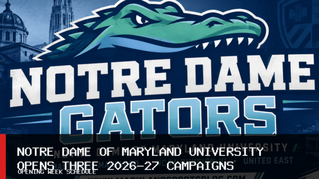 Notre Dame of Maryland University Sets 2026-27 Openers for Women’s Soccer, Women’s Volleyball and Men’s Soccer