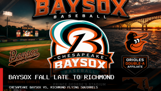 Pat Reilly Fans Six as Chesapeake Baysox Fall 4-3 to Richmond Flying Squirrels