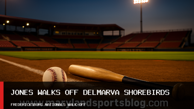 Sir Jamison Jones Delivers Ninth-Inning Winner as Fredericksburg Nationals Edge Delmarva Shorebirds 9-8