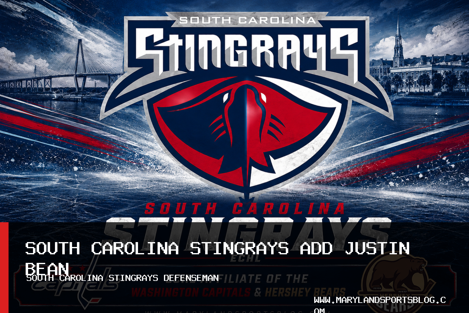 South Carolina Stingrays Agree to Terms With Defenseman Justin Bean for 2026-27 Season featured image