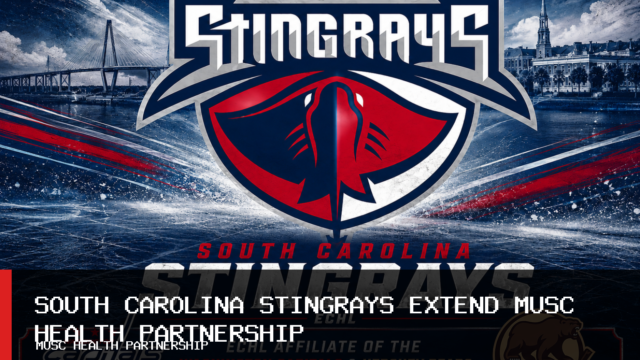 South Carolina Stingrays Extend MUSC Health Partnership Ahead of 34th Season