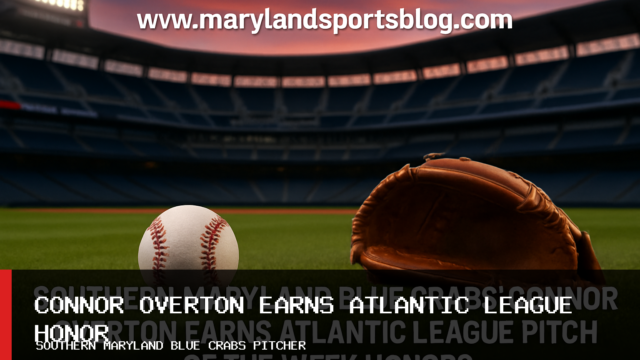 Southern Maryland Blue Crabs’ Connor Overton Earns Atlantic League Pitcher of the Week Honors