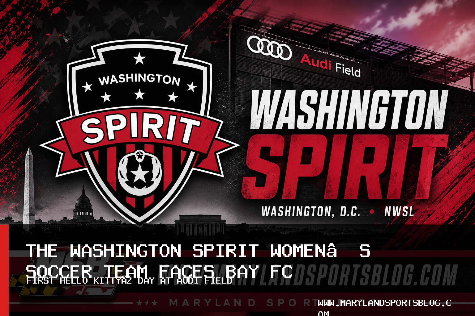 The Washington Spirit Women’s Soccer Team Faces Bay FC at Audi Field for First Hello Kitty Day featured image