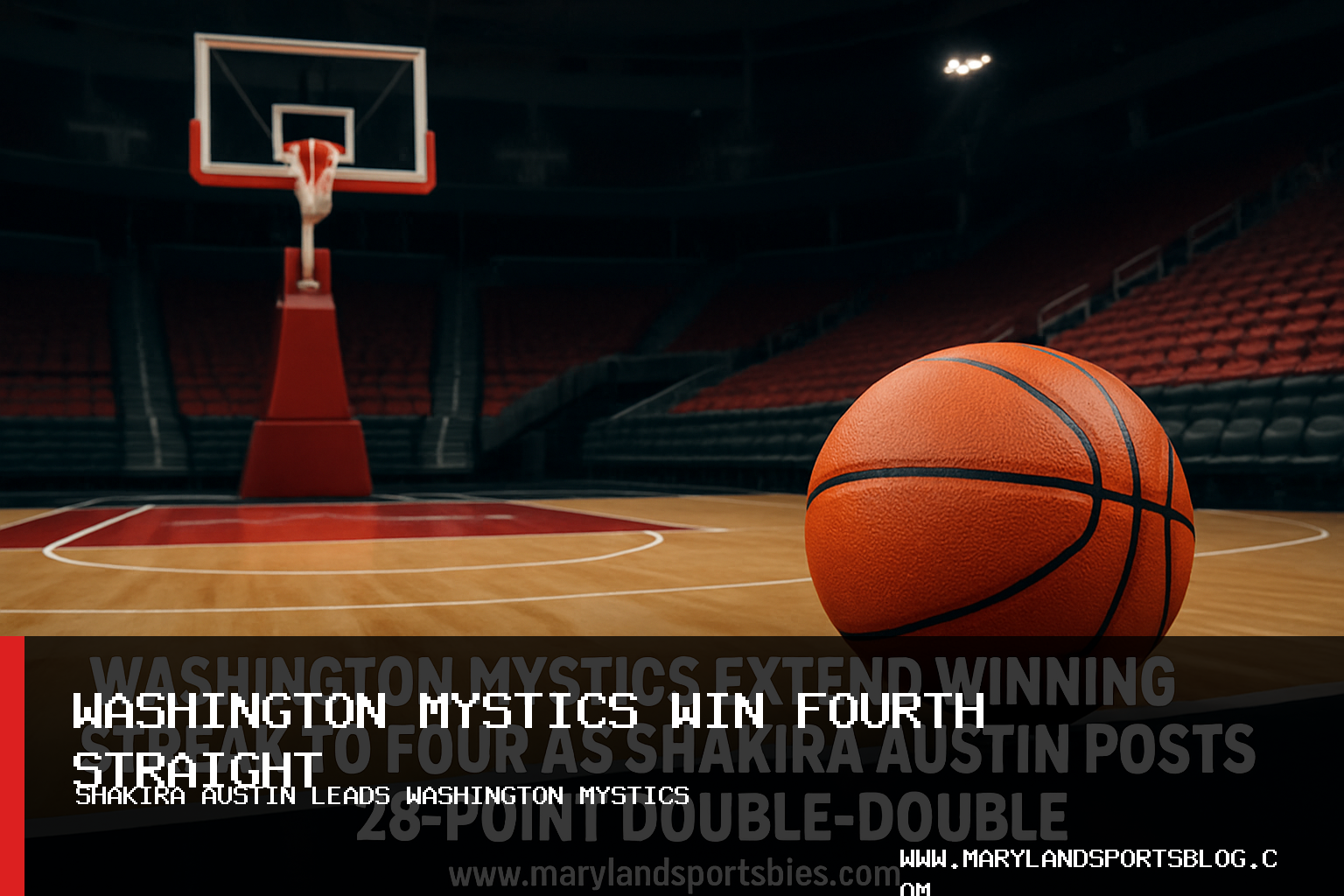 Washington Mystics Extend Winning Streak to Four as Shakira Austin Posts 28-Point Double-Double featured image
