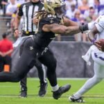 Saints Hand Ravens, Minter First Loss