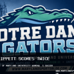 Ava Tippett Scores Twice as Notre Dame of Maryland University Women’s Soccer Defeats Cedar Crest, 3-2
