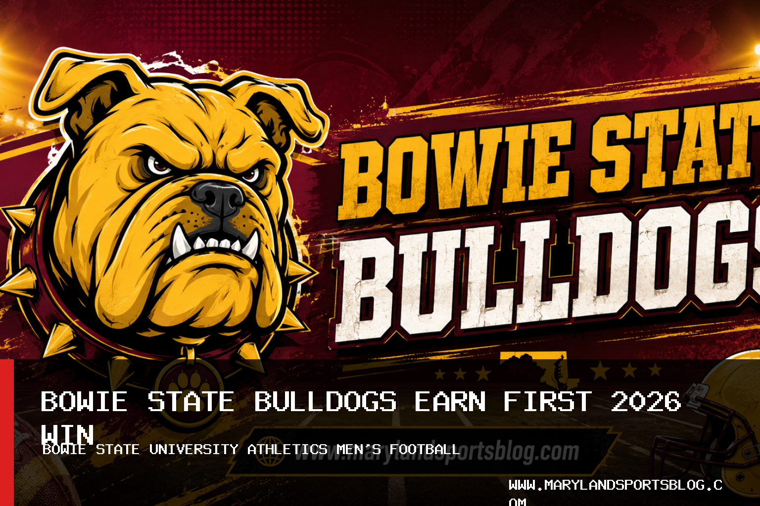 Bowie State University Athletics: Bowie State Bulldogs Defeat Elizabeth City State 34-23 for First 2026 Win featured image