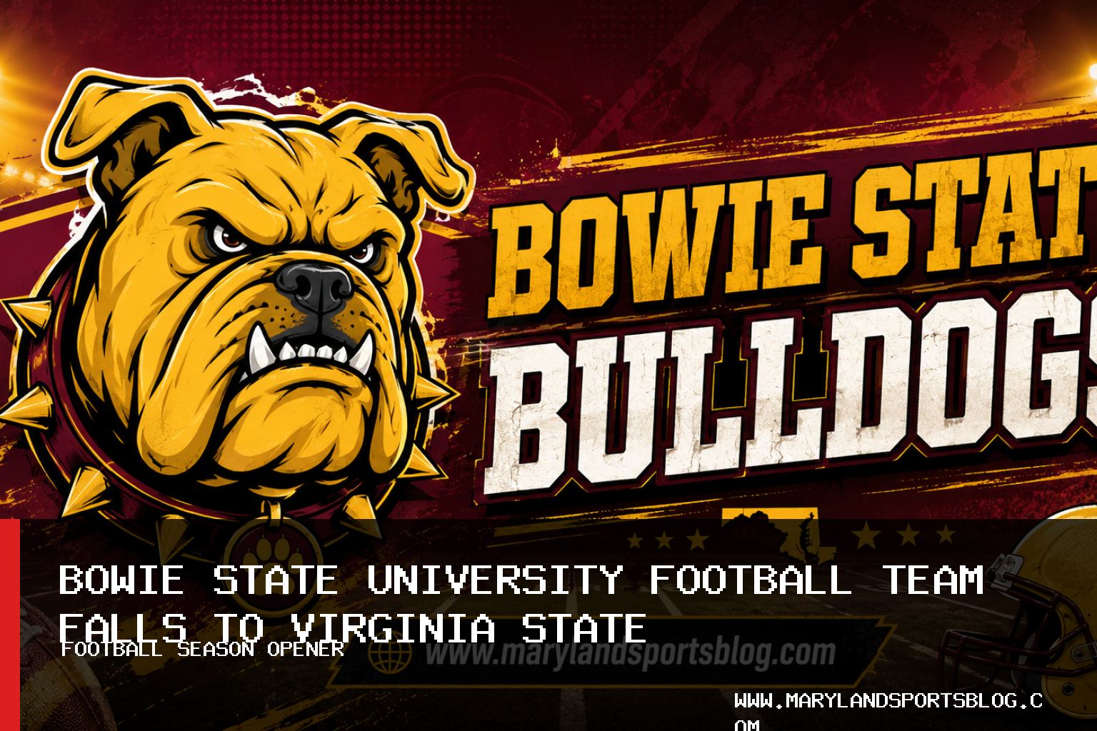 Bowie State University Football Team Falls to Virginia State 42-13 in CIAA Opener featured image