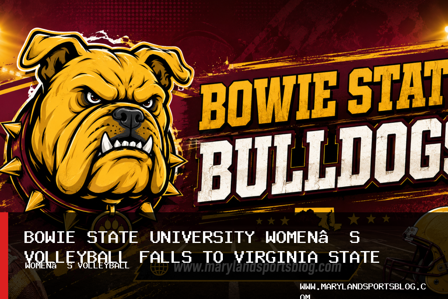 Bowie State University Women’s Volleyball Falls to Virginia State in CIAA Opener featured image
