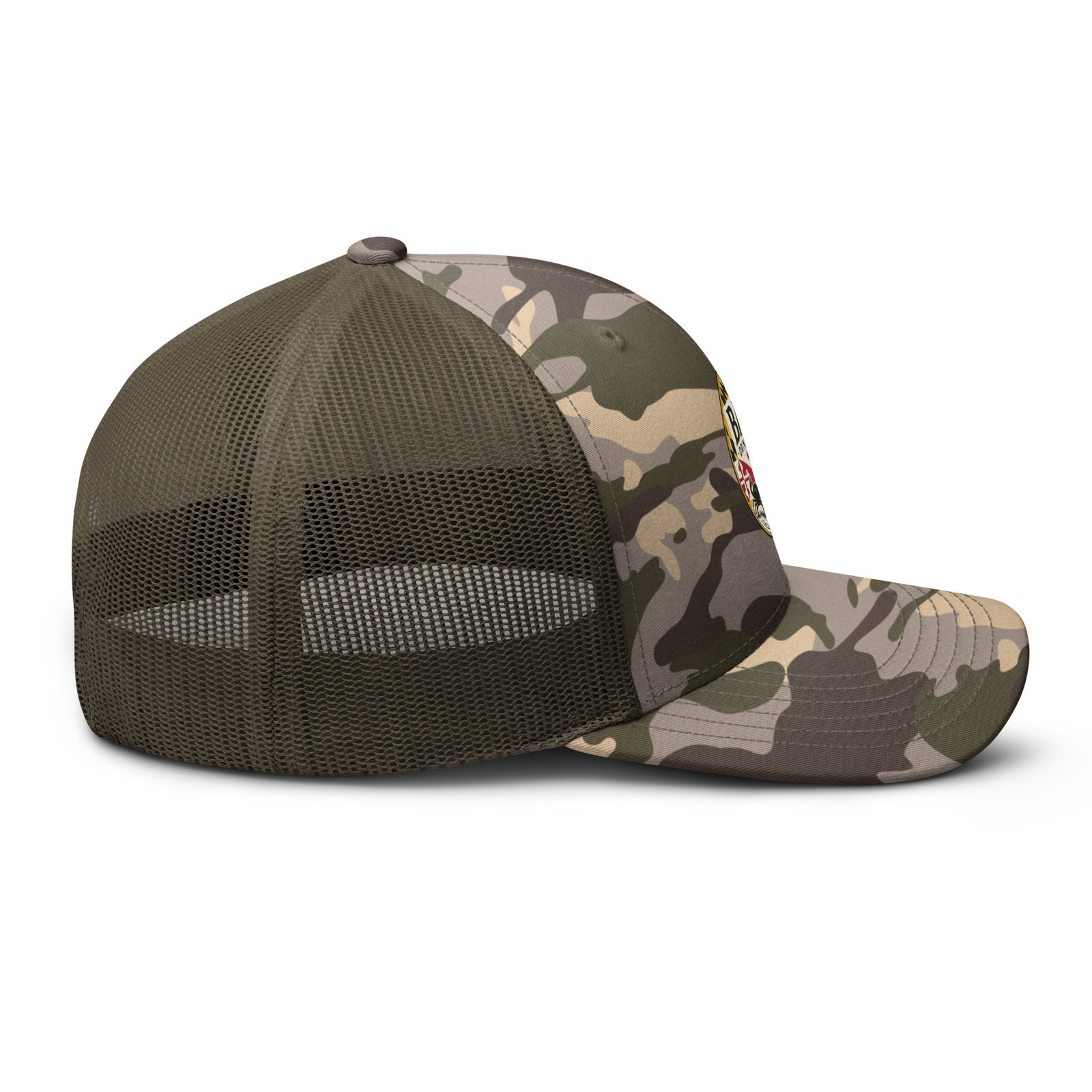 Bay Drinking Camouflage trucker hat - Image 6