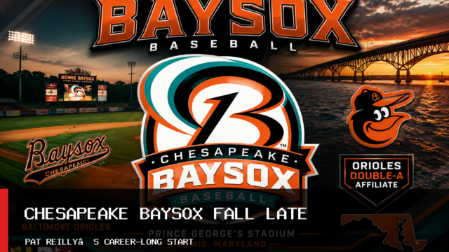 Chesapeake Baysox Fall 6-4 to Portland Sea Dogs After Pat Reilly Faces Minimum Through Seven
