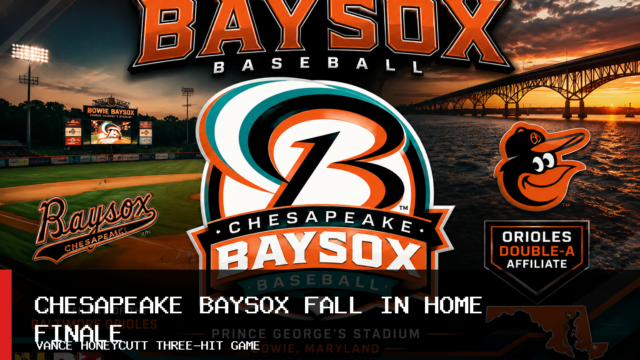 Chesapeake Baysox Fall 9-7 to Portland Sea Dogs in Regular-Season Home Finale