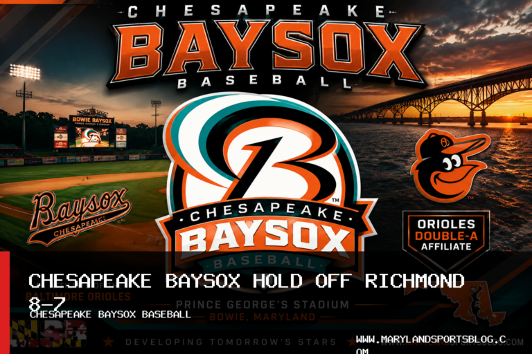 Chesapeake Baysox Hold Off Richmond Flying Squirrels 8-7 Behind Joseph Dzierwa featured image