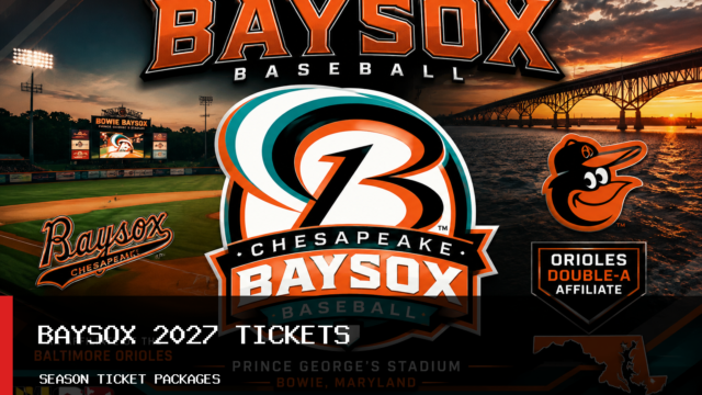 Chesapeake Baysox Open 2027 Season Ticket Sales With Prices Unchanged