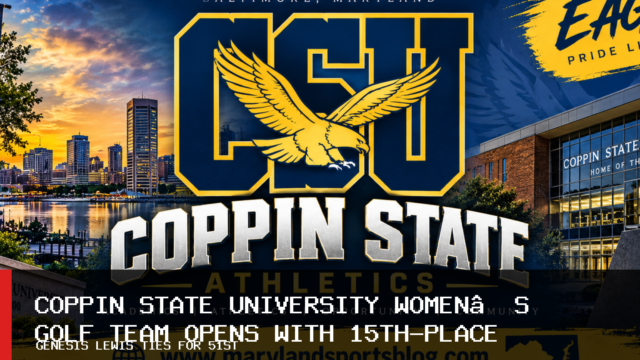 Coppin State University Women’s Golf Team Opens With 15th-Place Finish as Genesis Lewis Ties for 51st