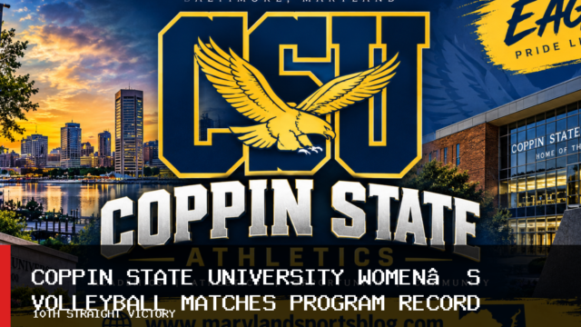 Coppin State Women’s Volleyball Matches Program Record With 10th Straight Win as Ivanna Luna Leads Five-Set Victory