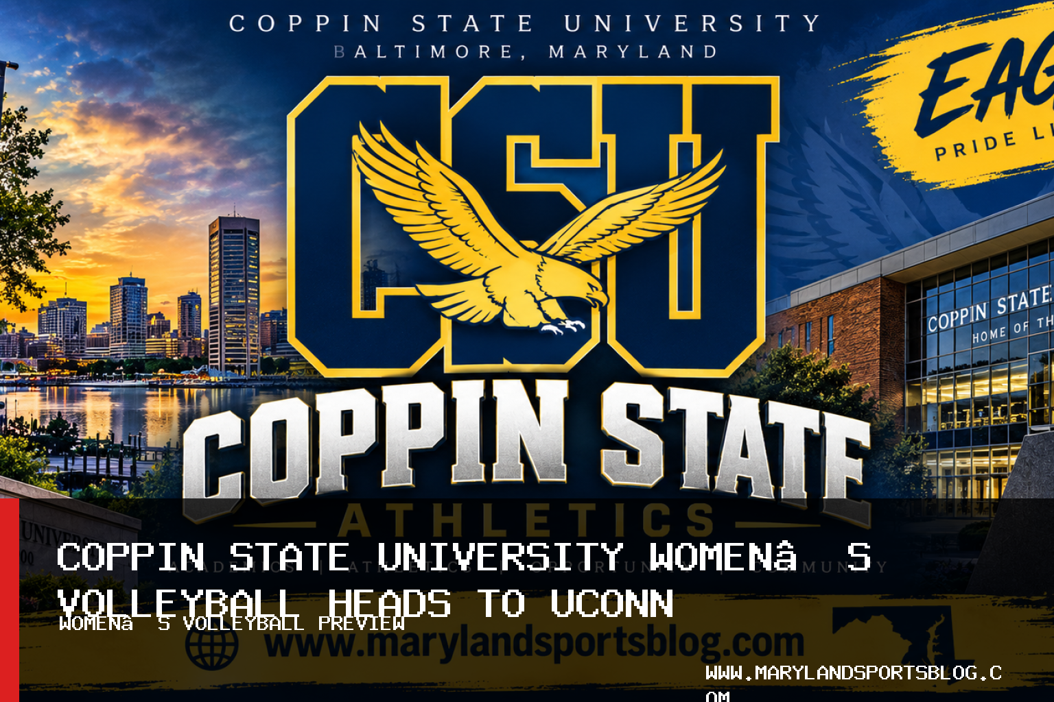 Coppin State University Women’s Volleyball Takes Three-Match Streak to UConn and New Haven featured image