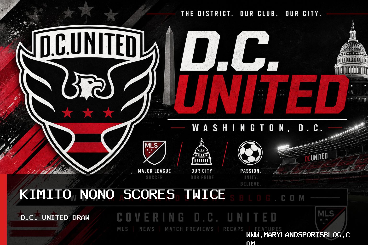 D.C. United Earn 3-3 Draw as Kimito Nono Scores Twice Against Vancouver Whitecaps FC featured image