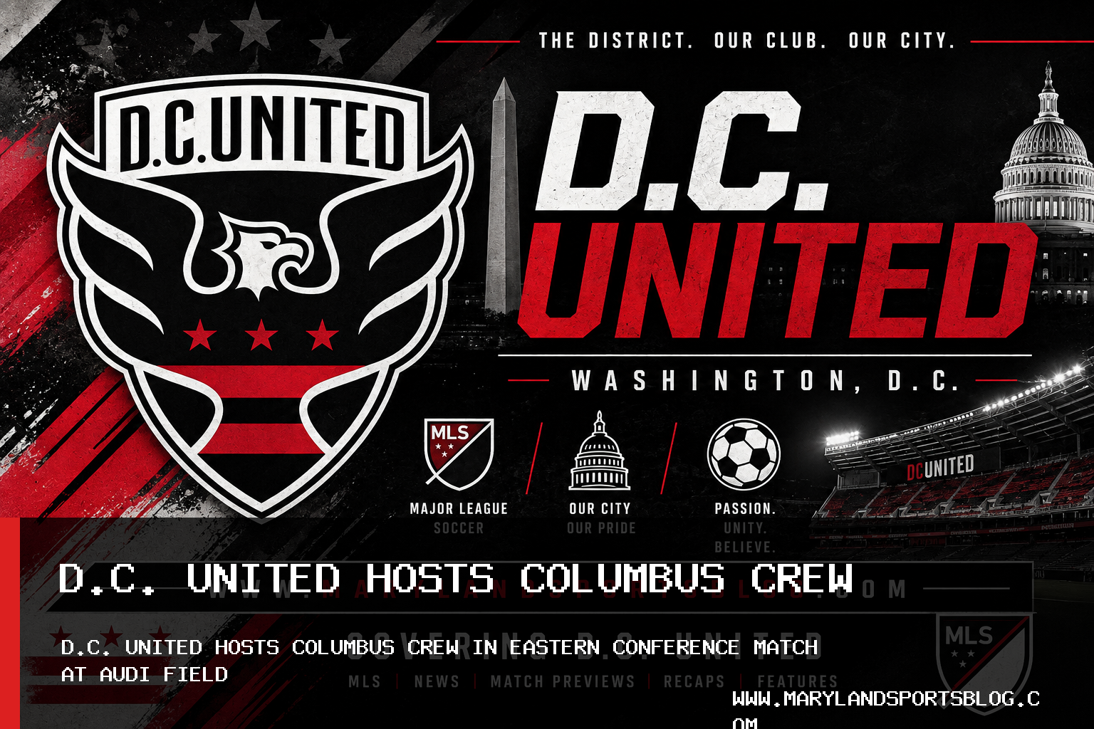 D.C. United Hosts Columbus Crew in Eastern Conference Match at Audi Field featured image
