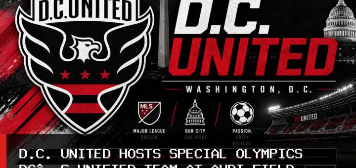 D.C. United Hosts Special Olympics DC’s Unified Team in 2-0 Loss to Charlotte FC’s Special Olympics Unified Team at Audi Field featured image