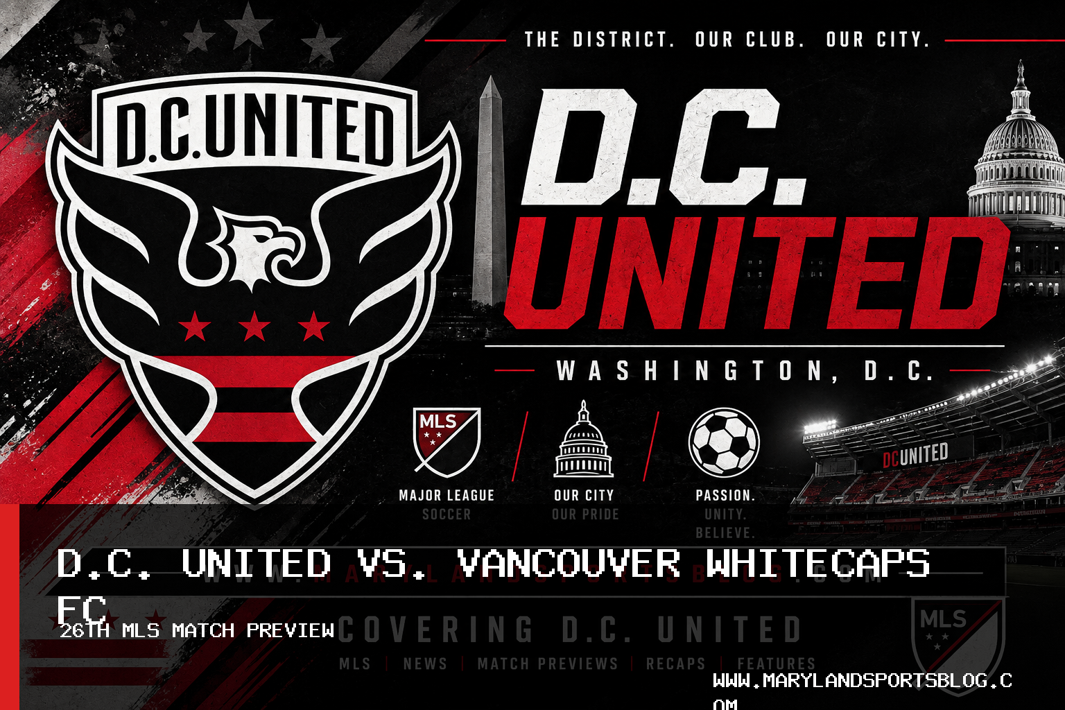 D.C. United vs. Vancouver Whitecaps FC: 26th MLS Match Preview featured image
