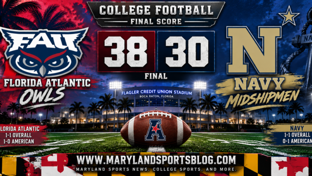 Navy’s furious comeback falls short in 38-30 loss at Florida Atlantic