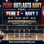 Navy Volleyball Falls to Penn in Four Sets After Pivotal Third-Set Battle