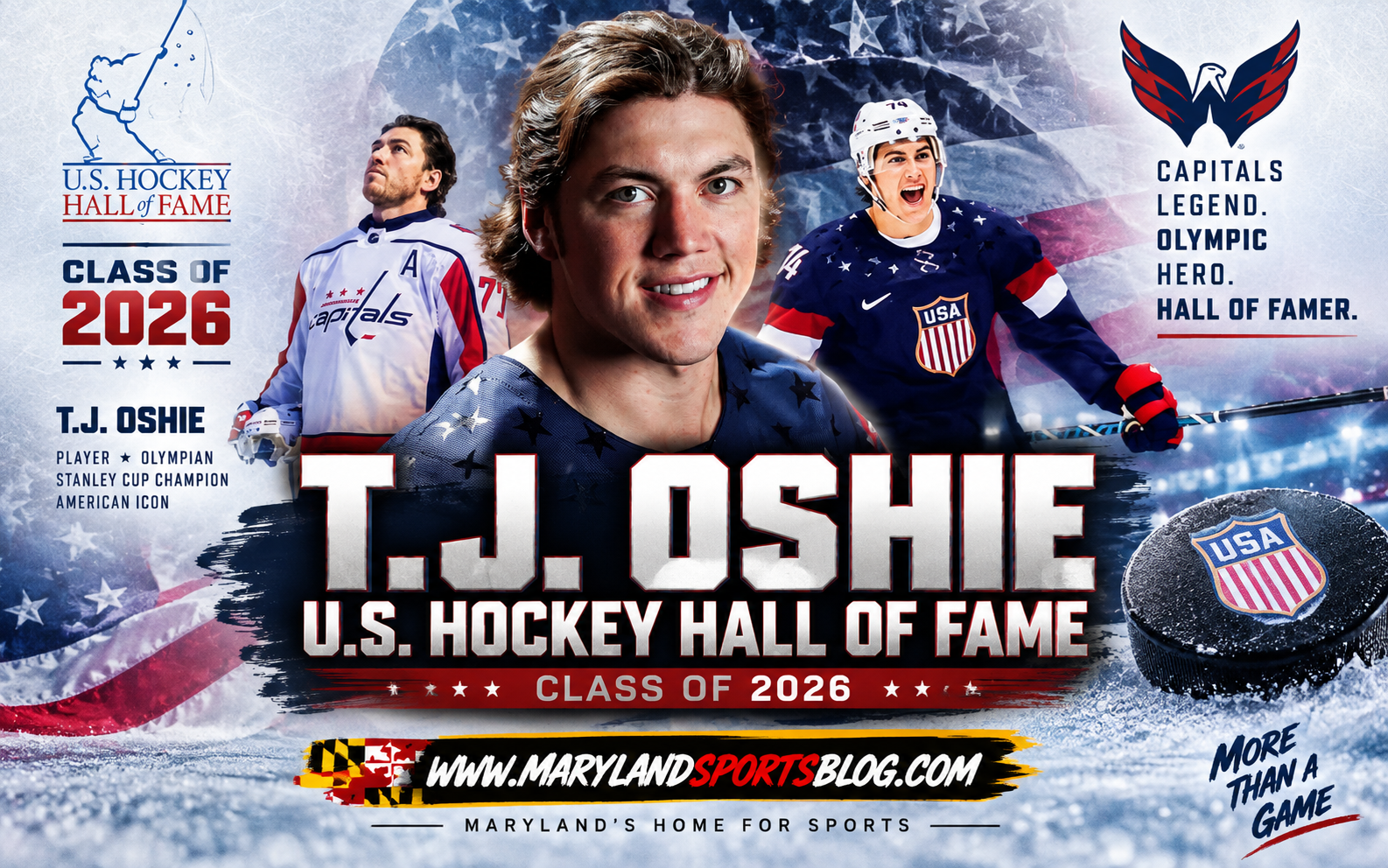 T.J. Oshie named to U.S. Hockey Hall of Fame Class of 2026