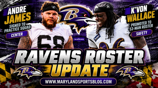 Ravens Add Veteran Center Andre James, Promote K’Von Wallace Amid Roster Shuffle