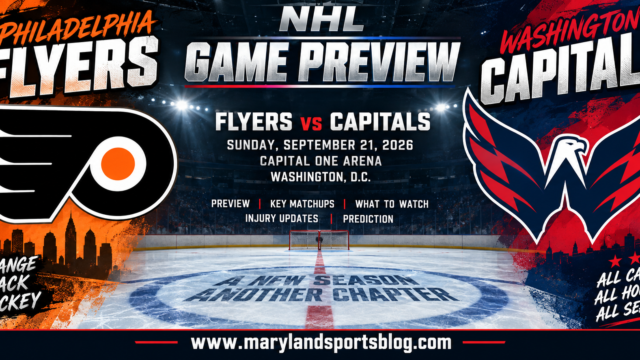 Capitals Face Flyers in Hershey as Washington Continues Preseason Evaluation